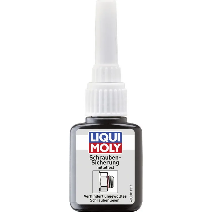 Liqui Moly Schrauben-Sicherung mittelfest, Montagekleber mit schneller Aushärtung, 10 g