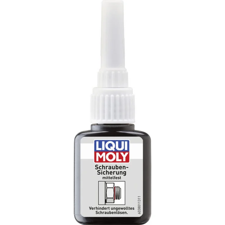 Liqui Moly Schrauben-Sicherung mittelfest, Montagekleber mit schneller Aushärtung, 10 g