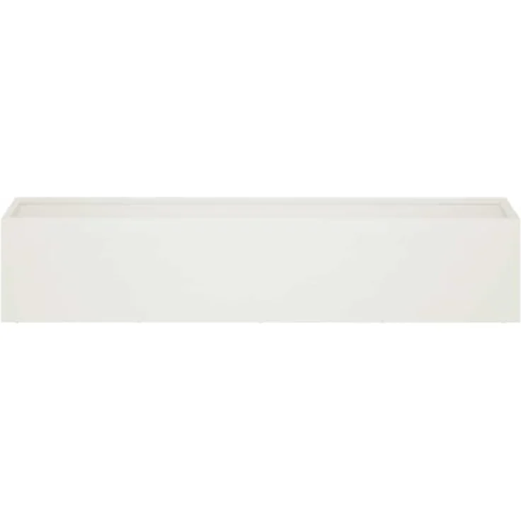 vidaXL Hochbeet Garten-Pflanzgefäß, 2er Set, wetterfestes Stahl, Weiß, 80 x 20 x 20 cm – Bild 7