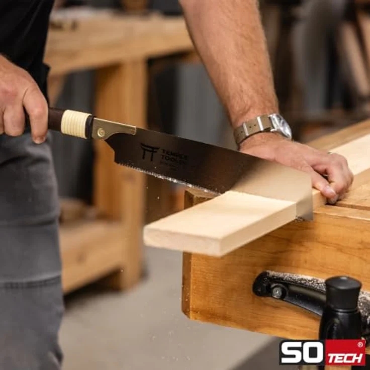 SO-TECH® Kataba Zugsäge K-265, Ersatzsägeblatt 265 mm aus SK85 Kohlenstoffstahl mit Universalverzahnung und impulsgehärteten Zähnen – Bild 3