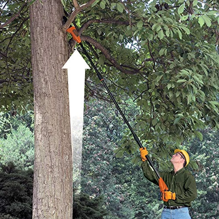 Black+Decker Akku Hochentaster GPC1820L20 Akku Astsäge mit Teleskop für Reichweite bis 4m, ideal für schwer erreichbare Äste, schnelle Höhenanpassung, einfache Lagerung – Bild 3