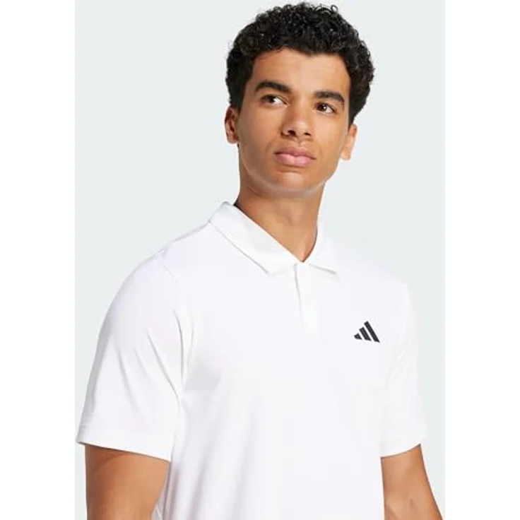 adidas Performance Poloshirt CLUB TENNIS POLOSHIRT, mit FreeLift Passform, Mesh-Material, schwarz – Bild 4