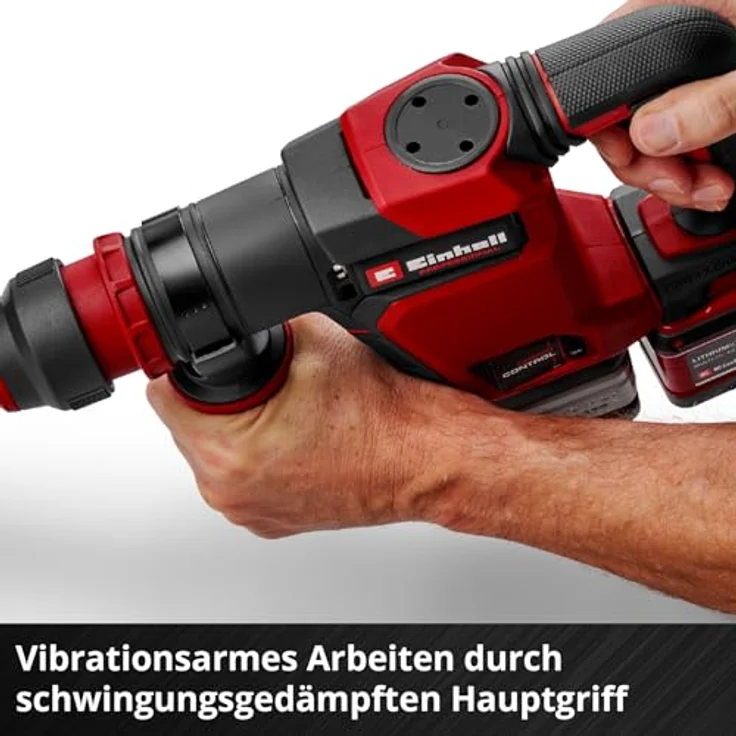 Einhell Akku-Abbruchhammer 'TP-DH 18/4 Li BL - Solo', bürstenloser Motor, 18 V, SDS-Plus-Bohrfutter, ohne Akku – Bild 9