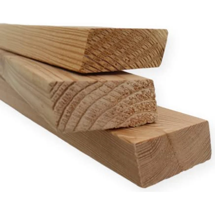 Gartenwelt Riegelsberger Hochbeet 150x60x72 cm aus Lärchenholz, Natur, mit modernen Rhombusleisten - Kräuterbeet Gemüsebeet – Bild 2