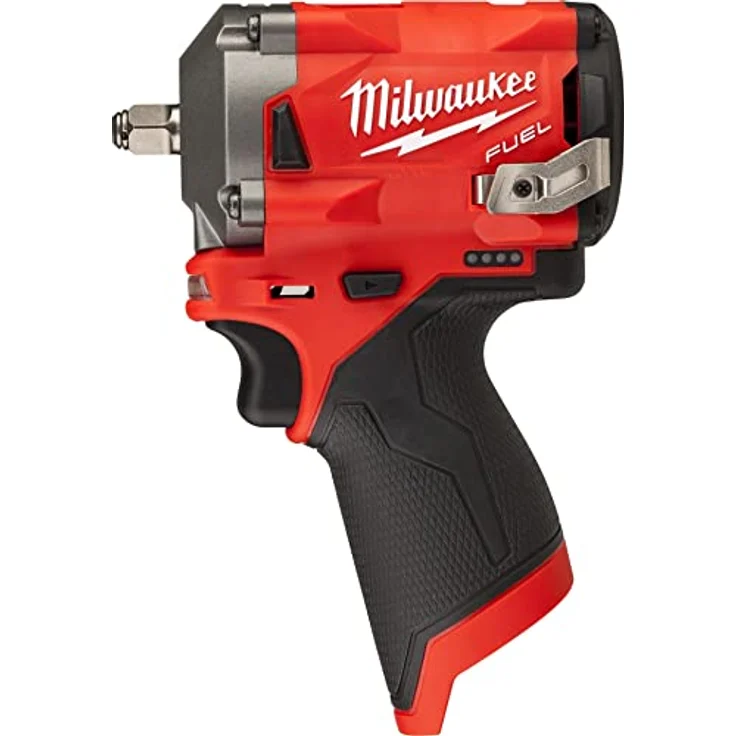 Milwaukee M12FIW38-0 4933464612 Schlagschrauber 12 V Li Ion3-8 CUADRADILLO-M12FIW38-0, Rot und schwarz – Bild 2