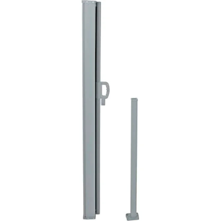 DELUKE Seitenmarkise FABI Motiv Bergsee, ausziehbar, Mehrfarbig, Polyester, Sicht- und Sonnenschutz für Terrasse/Balkon – Bild 5