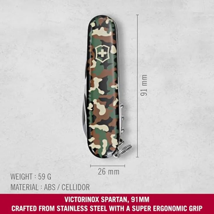 Victorinox Offiziersm. Spartan, Camouflage – Bild 3