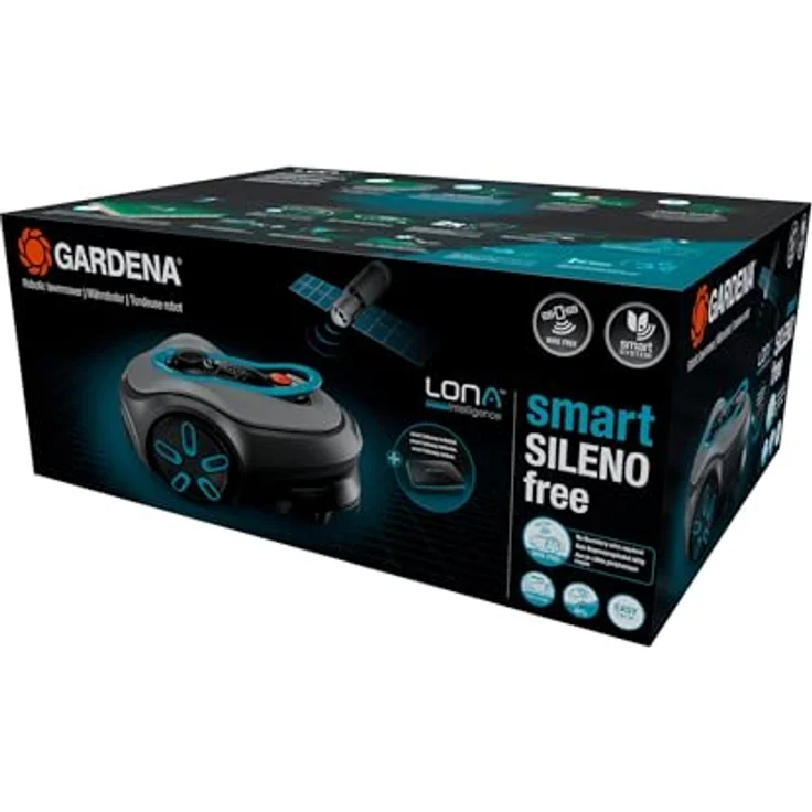 Gardena Mähroboter smartSILENO free1200 ohne Begrenzungsdraht (GPS-RTK Technologie) mit LONA Funktion – Bild 4