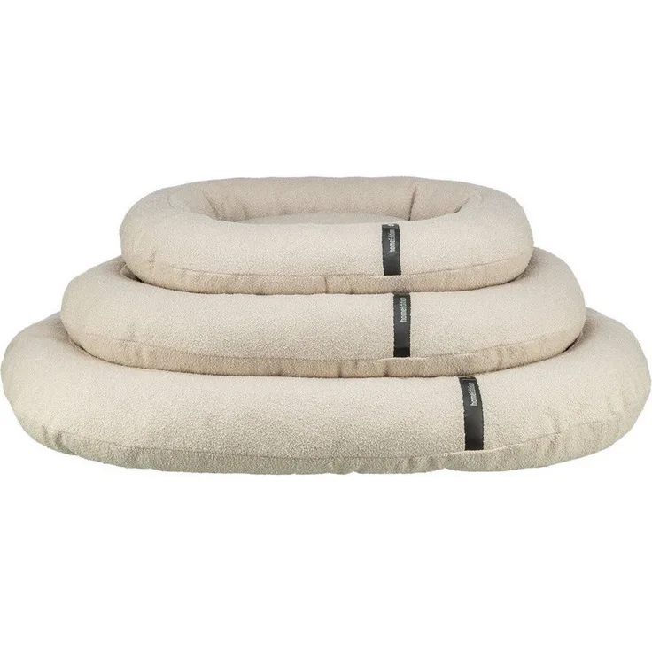 TRIXIE Vital Bett CityStyle, orthopädisches Hundebett in Creme mit rutschfestem Boden und abnehmbarem Bezug