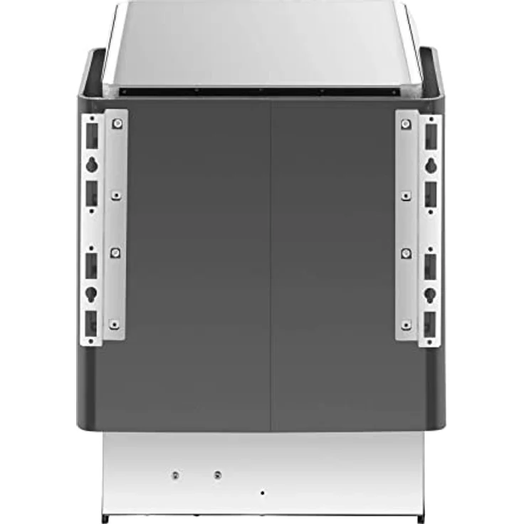 Uniprodo UNI_SAUNA_G6.0KW, elektrischer Saunaofen 6 kW für Trockensauna, Heizleistung bis 110 °C, grau/silberfarben – Bild 6