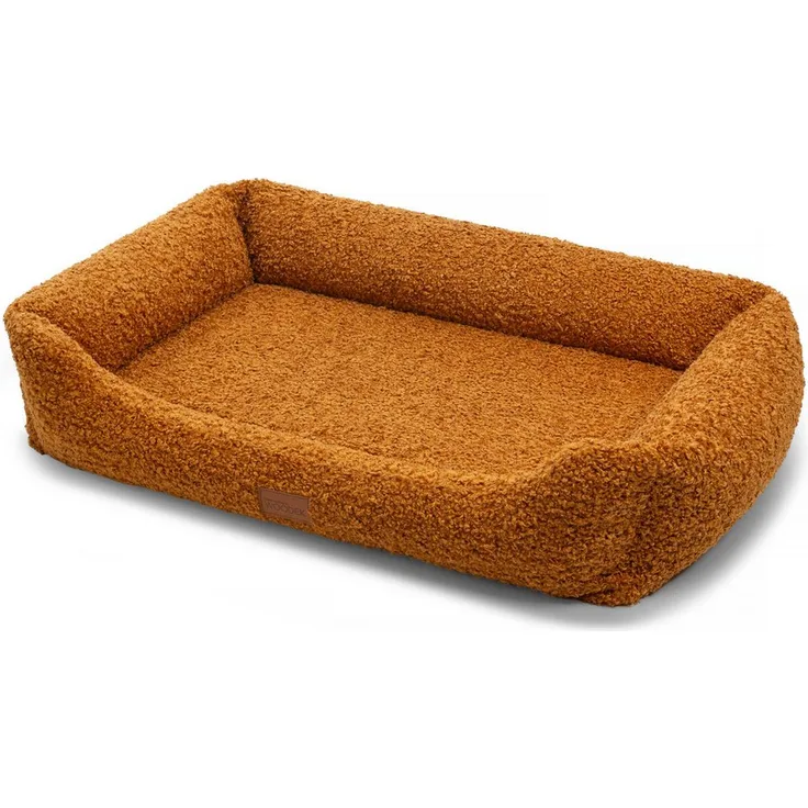 Woodek Design Tiersofa Milo ergonomisches Hundesofa, orange, recyceltes und hundefreundliches Material