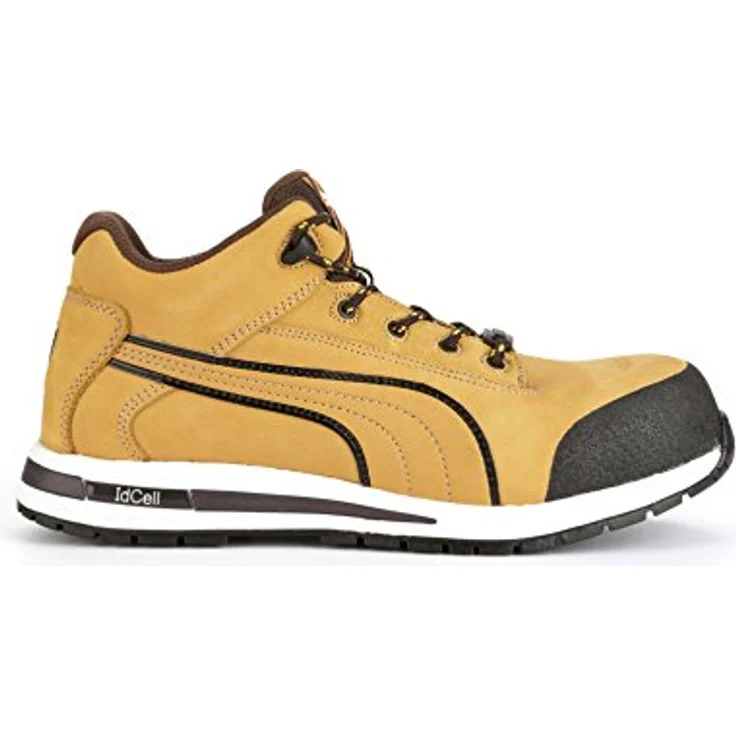 PUMA Safety DASH MID Arbeitsschuh, Nubukleder, S3 Sicherheitsstiefel Sneaker-Style – Bild 3