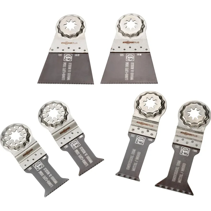 Fein Best of E-Cut 6-tlg. Set StarlockPlus WOOD & METAL - 35222967030 - Preisvergleich