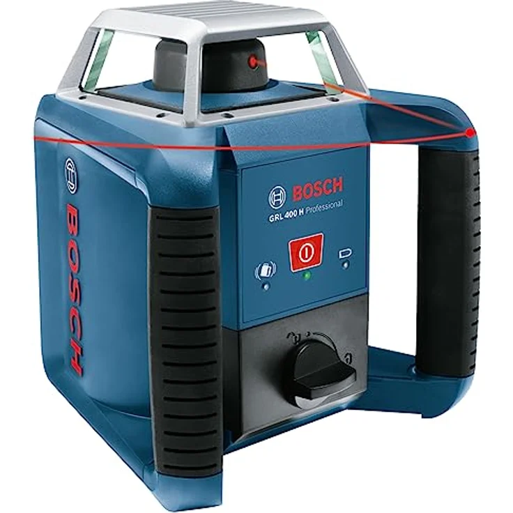 BOSCH Punkt- und Linienlaser GRL 400 H, Rotationslaser - in L-BOXX 238, Arbeitsbereich bis zu 400m, rot – Bild 3