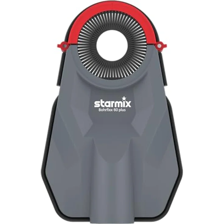 Starmix Bohrstaub-Düse Bohrfixx 60 Plus, haftet selbst an der Wand, auch geeignet für größere Bohrlöcher, 110134, Werkzeugzubehör, Gummierter Rand, Zeitersparnis – Bild 2