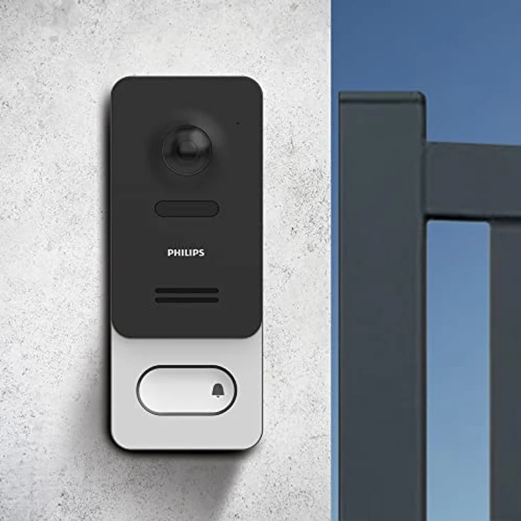 Philips - WelcomeEye Wireless 7 Zoll (17,8 cm) Touchscreen-Video-Türsprechanlage – Philips – Entfernung 350 m – 531039 – Bild 4