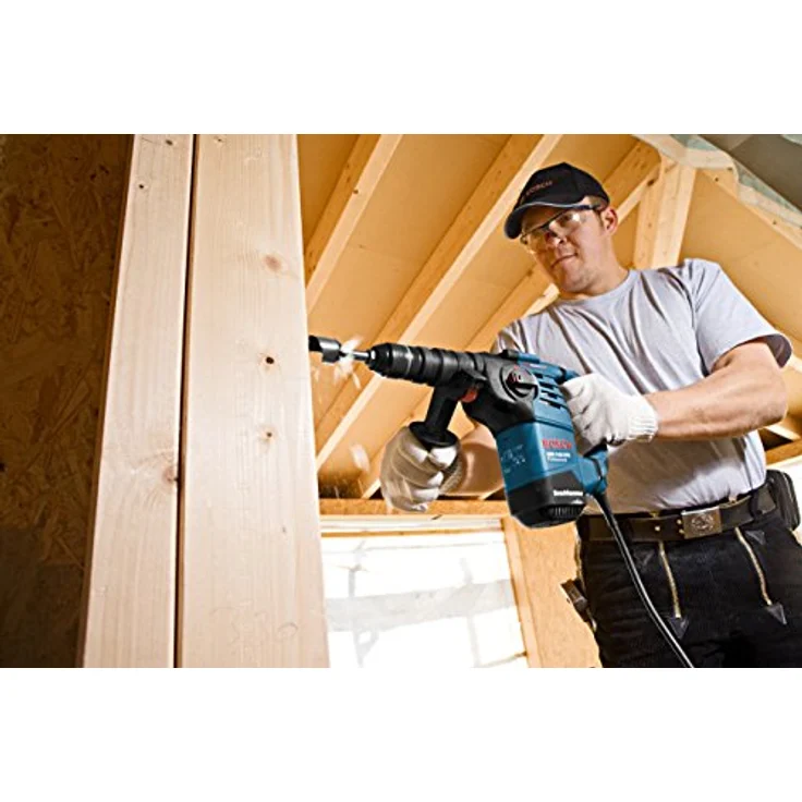 Bosch Professional GBH 3-28 DFR Bohrhammer (061124A000) SDS-plus Handwerkerkoffer 800 W 3,6 kg Rechts-/Linkslauf – Bild 4