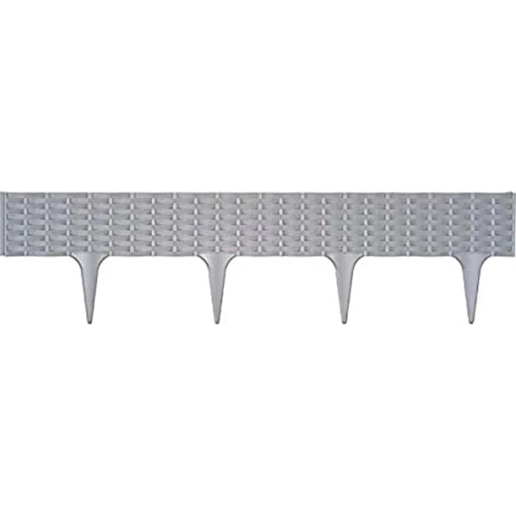 Prosper Plast ibra-405u 390 x 18,65 mm cm Garten Grenze – Stein grau (5) – Bild 1
