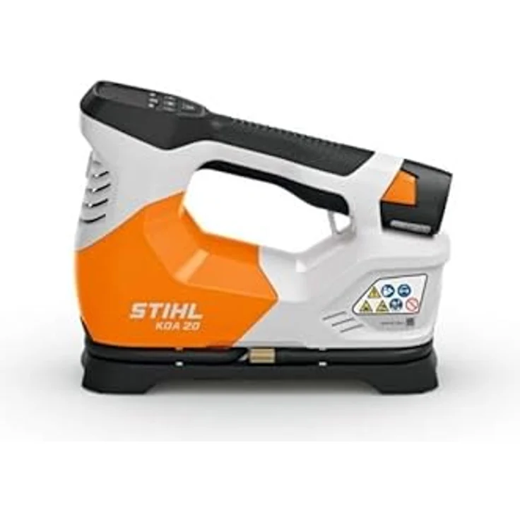 STIHL Akku-Kompressor KOA 20, mit Akku AS 2 und Ladegerät AL1 - AS-System, ergonomisches Display, LED-Licht, automatische Abschaltfunktion, Gummifüße, blau – Bild 2