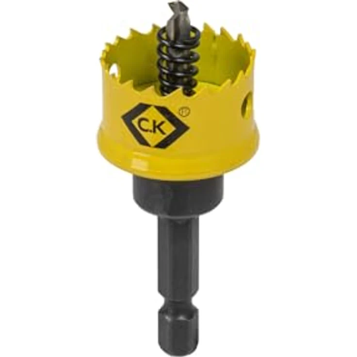 C.K Vorteck Pro Kobalt Lochsäge für Stahlblech, 32 mm Durchmesser, Slimline-Design mit variierender Zahnung für reduzierte Vibration – Bild 2