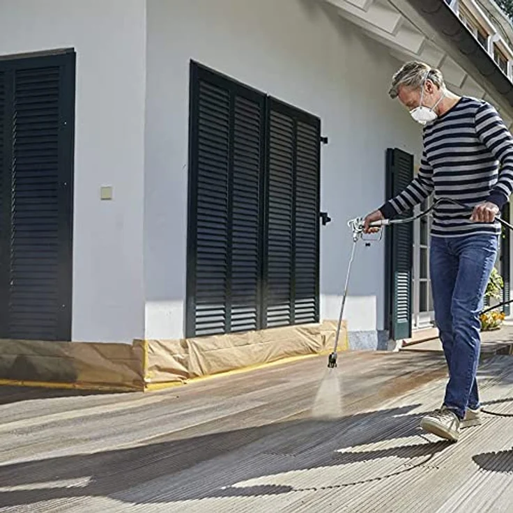 WAGNER Control Pro HEA Düsenverlängerung für hohe Wände und Böden, Zubehör für WAGNER Airless Farbsprühsysteme ControlPro, 60 cm – Bild 3