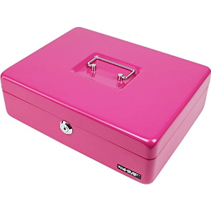 HMF 10015-15 Geldkassette Geldzählkassette 30 x 24 x 9 cm, Pink – Bild 3