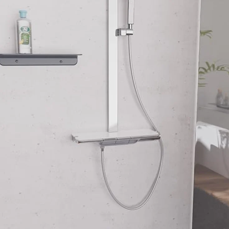 SCHÜTTE Brauseschlauch 150 cm, Duschschlauch mit ½” Anschluss, elegant in Silber – Bild 5