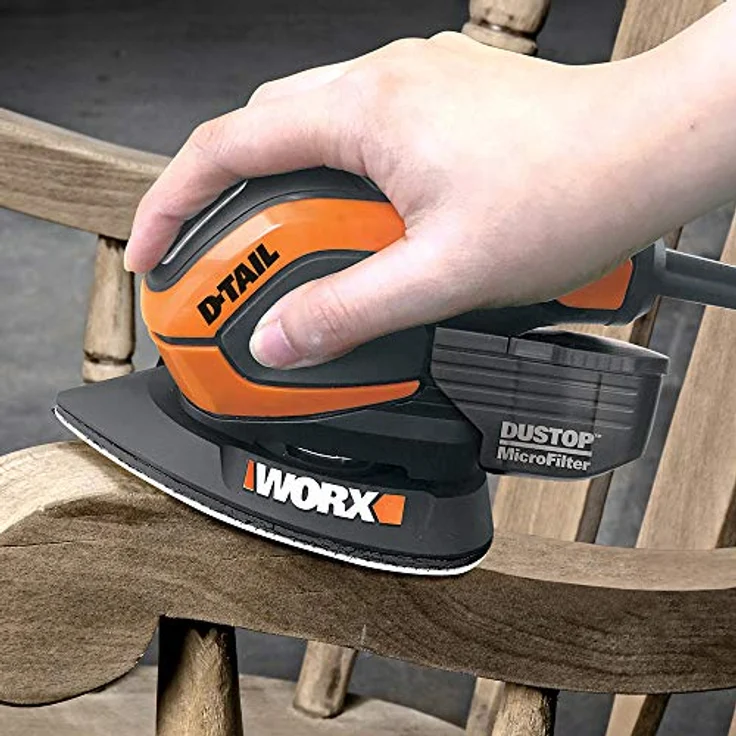 Worx WX648.2 Multischleifer 65 W, Schwarz – Bild 4
