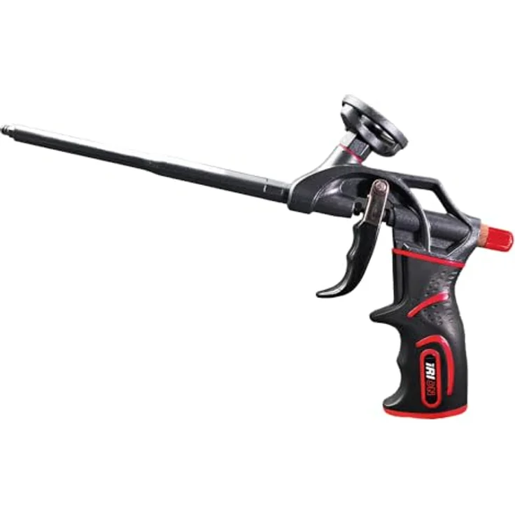 IRION Skelettpistole Guardia X7, Dosierpistole mit antihaftbeschichteter Dosenadapter, rot/schwarz/anthrazit – Bild 2