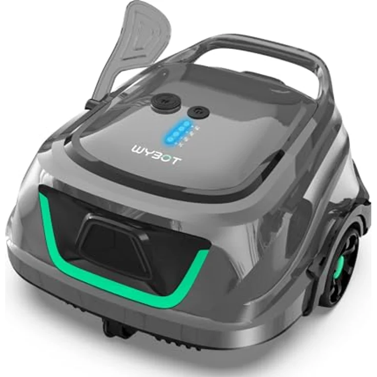 Wybot A1, Wireless Poolreinigungsroboter mit 120 Minuten Akkulaufzeit, intelligenter Kantenreinigung und fortschrittlichem Filtersystem – Bild 1