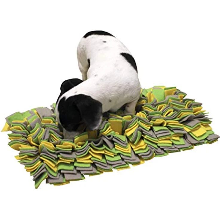 Kerbl Schnüffelteppich Hund - Schnüffel-Matte für Hunde - Interaktives Hunde-Spielzeug - 50 x 30 cm – Bild 4