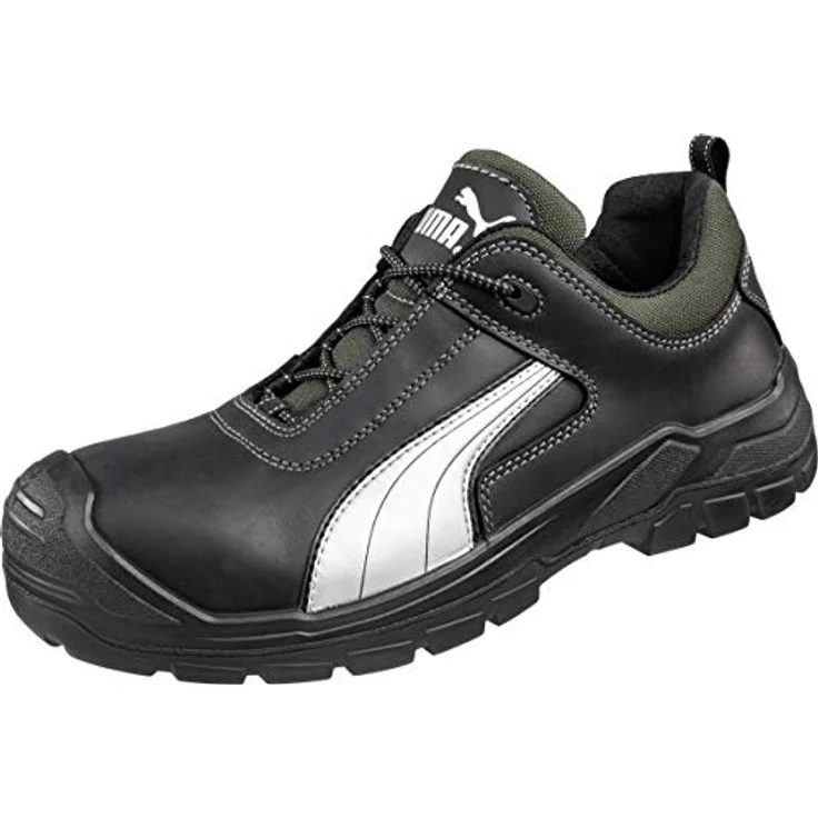 Puma Safety Sicherheitsschuhe Cascades Low S3 Scuff Caps 64.072.0, Schwarz, 43 – Bild 1