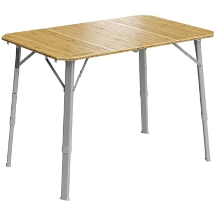 Dometic GO Compact Camp Table Bamboo, leichter Gartentisch aus Bambus, faltbar und kompakt – Bild 2