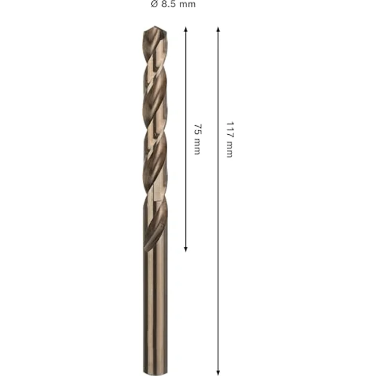 Bosch Accessories 2608577610 Metall-Spiralbohrer HSS-Co für Edelstahl, hohe Lebensdauer und Präzision – Bild 3
