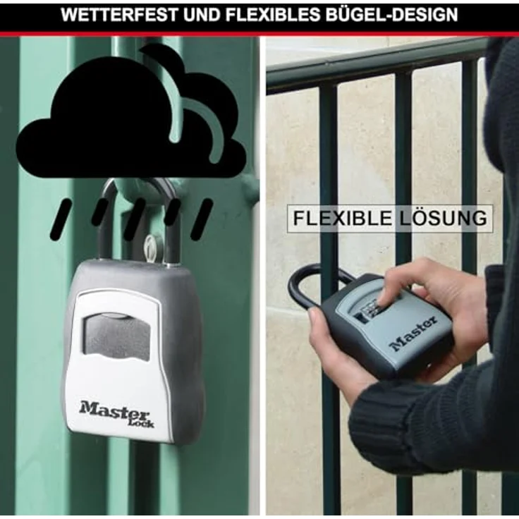 Master Lock Schlüsseltresor Medium 5400EURD – Bild 5