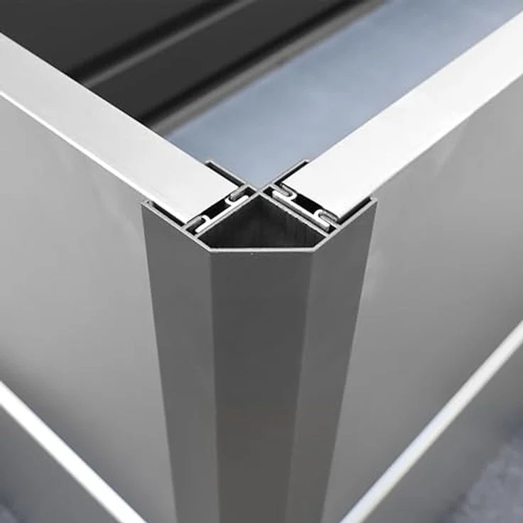 GFP PRIMEYARD 200 x 85 x 77 cm Hochbeet Nele, Cortenstahl, Rost-Optik, Wetterfester Corten Stahl, Robuste Konstruktion, Trendige Rost-Optik – Bild 5