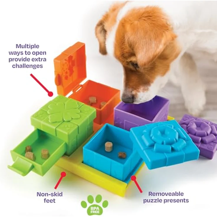 Brightkins Surprise Party Treat Puzzle (Beschäftigungsspielzeug), Hundespielzeug – Bild 2