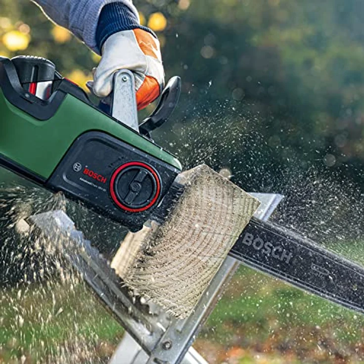 Bosch Akku-Kettensäge AdvancedChain 36V-35-40 (zum Schneiden durch härtestes Hartholz; 36 Volt System; Kettengeschwindigkeit: 14 m/s; ohne Akku) – Bild 7