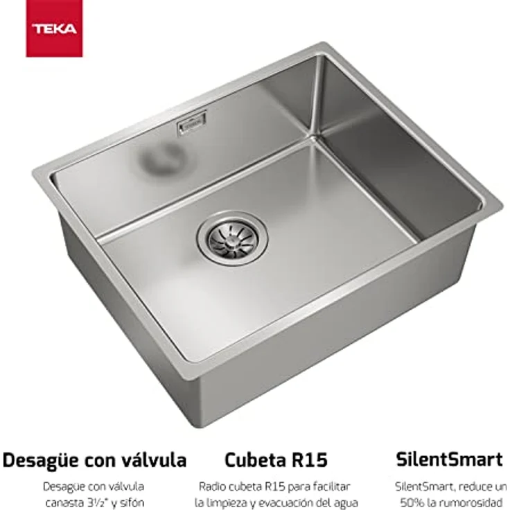 Teka Einfachspülbecken Teka PureLine 60 cm – Bild 4
