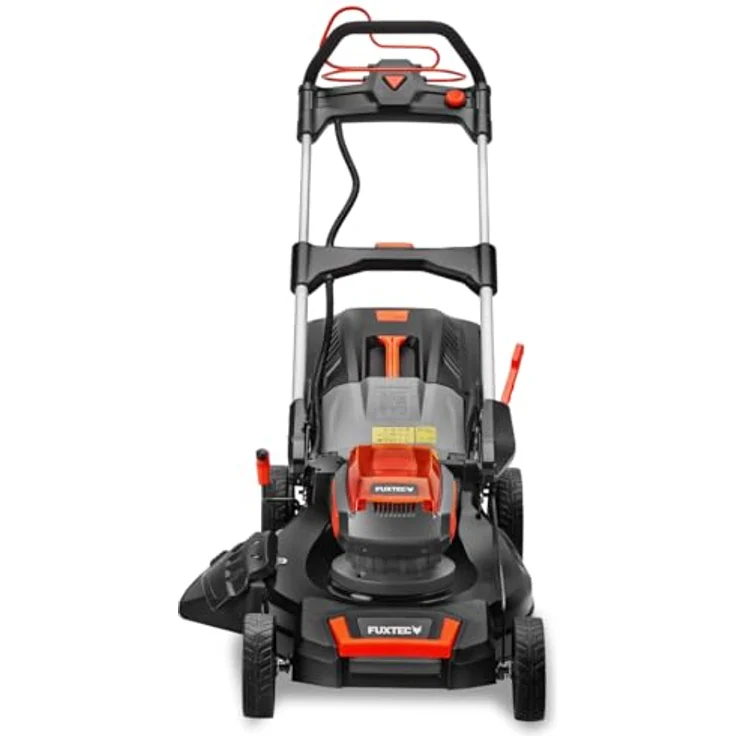 FUXTEC FX-E2RM51 40V Akku Rasenmäher, 51 cm Schnittbreite, 50L Fangkorb, 4-in-1 Funktion, mit 2x 20V Akku und Frontbumper – Bild 7