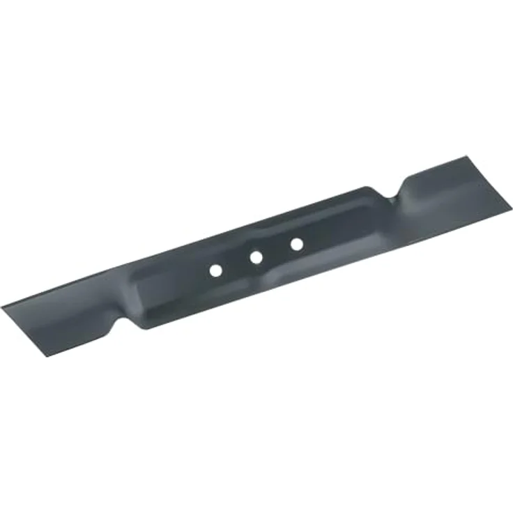 vhbw Rasenmähermesser, Ersatzmesser für Bosch Rotak 370 ER, 37 cm Stahlklinge in schwarz, hohe Schneidleistung und einfache Montage – Bild 1