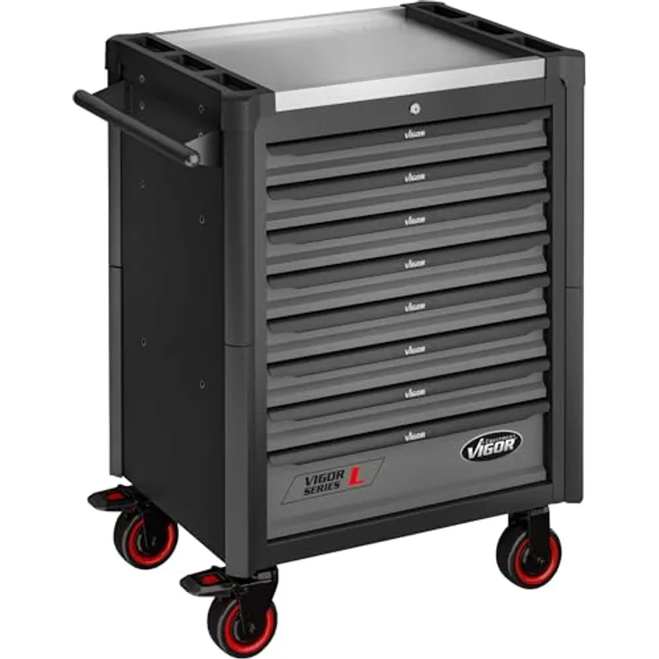 Vigor Werkstattwagen Series l, leer, Modell V1901-X, Maße 723 mm x 459 mm x 1002 mm