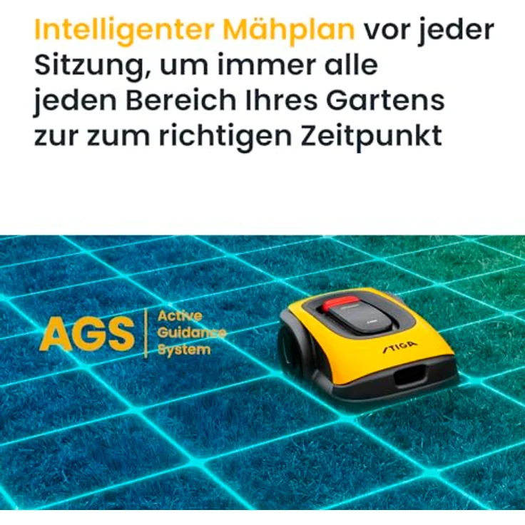 STIGA A1000 Autonomer Mähroboter, GPS-Technologie, Steigungen bis zu 45%, 1000m² – Bild 5