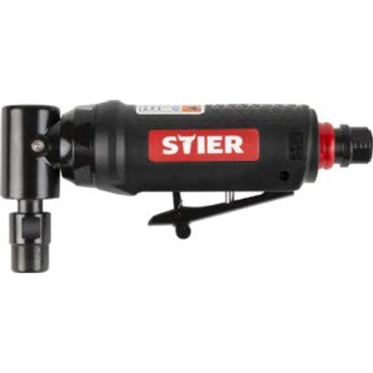 STIER Stabschleifer abgewinkelt 51-2, 20.000 U/min, ergonomischer Gummi-Komposit-Griff, vibrationsarm – Bild 3