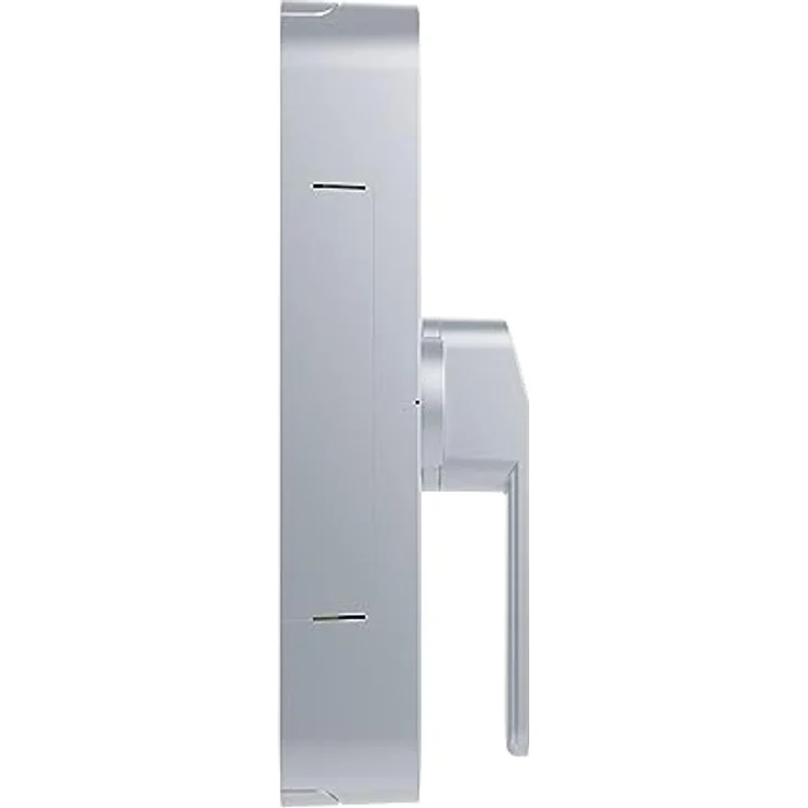 ABUS Fensterantrieb WINTECTO One – Smarter Fenstergriff für Fenster, Balkon- und Terrassentür – mit Alarmfunktion – einfache Montage ohne Bohren – Silber, verschiedenschließend – Bild 3