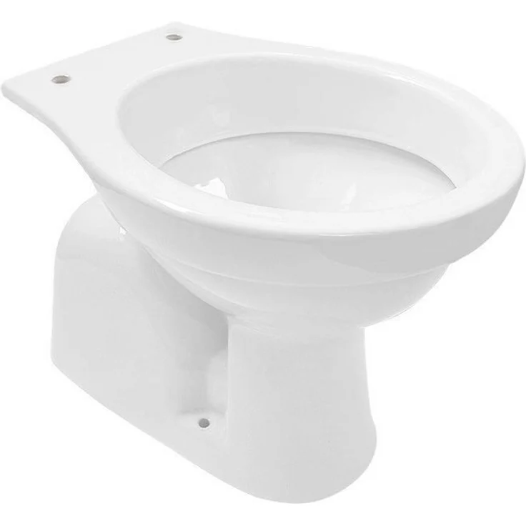 Belvit Tiefspül-WC BV-SW4001, Stehend, Senkrechter Abgang, Weiß