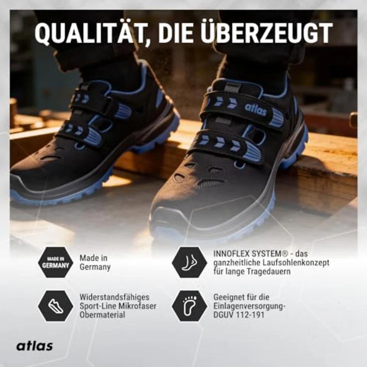 [{value:"Atlas SL 465 XP Sandales de sécurité EN ISO 20345 S1P Bl – Bild 6