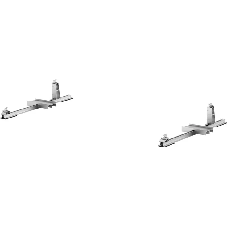 ECOFLOW EFA-BKWFLATROOF-W-EU, Flat Roof Dachhalterung für Solarpanels, wetterfest und stabil mit optimiertem Neigungswinkel