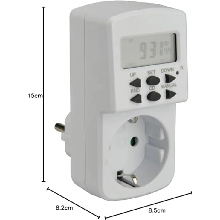 UNITEC 214002 Wochenzeitschaltuhr, digital, innen – Bild 2
