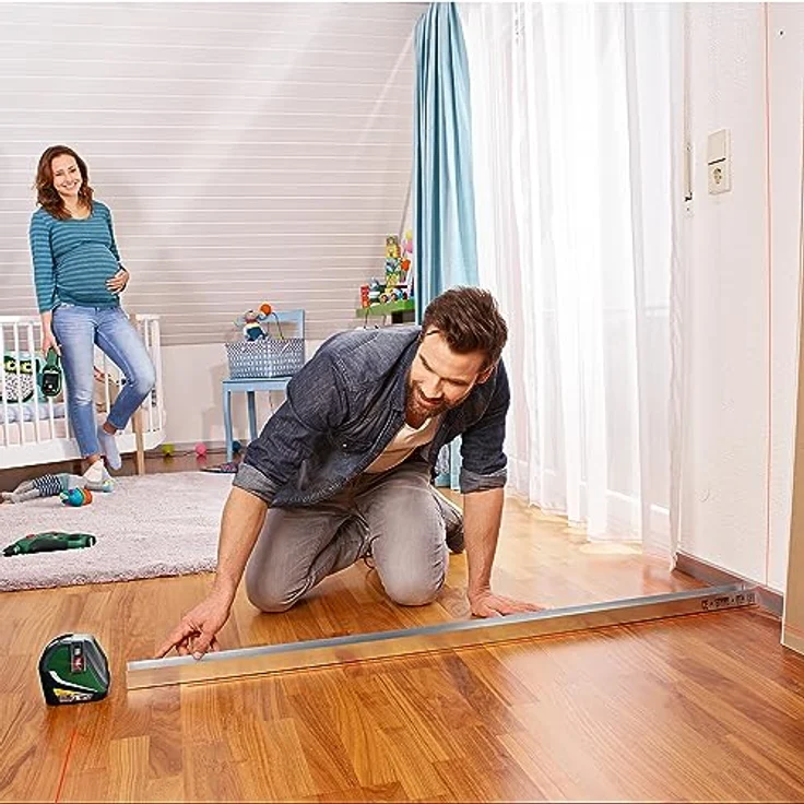 BOSCH Kreuzlinienlaser Universallevel 3, (1 St) - Präzises Messgerät mit hoher Genauigkeit – Bild 6